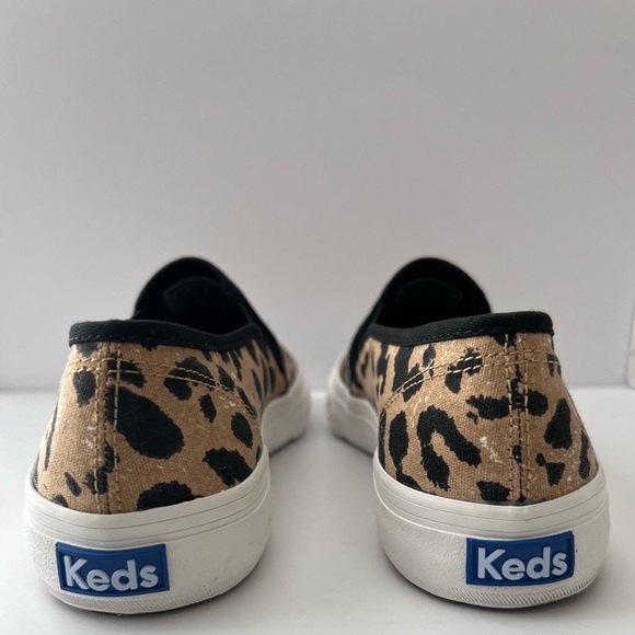Keds Tan and Black Leopard Print Flats - Picture 13 of 15